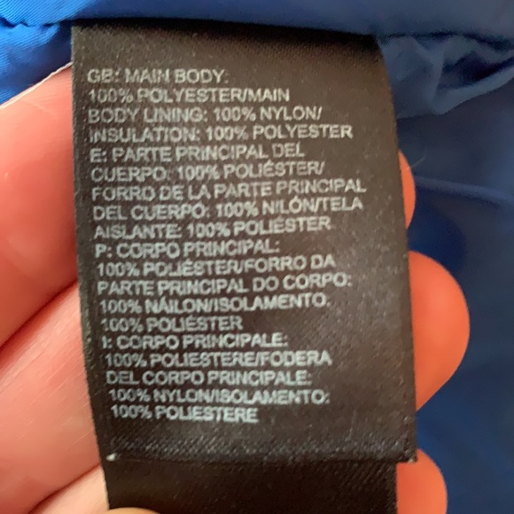 2T black and white North face coat - Picture 6 of 8